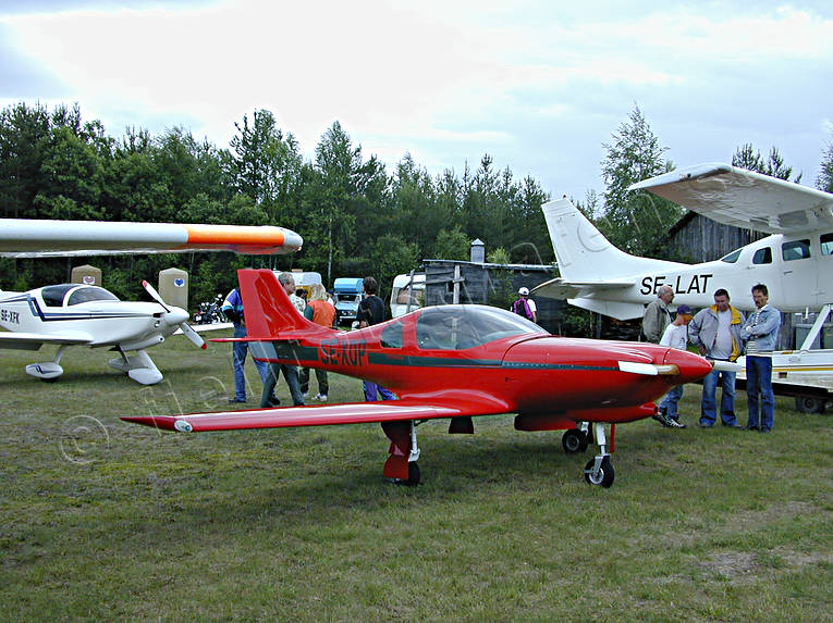 Lancair på Älvdalens flygplats allmänflyg, flyg, kommunikationer, lancair, luftfart, älvdalen