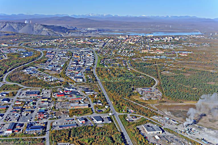 drnarbilder, drnarfoto, flygbild, flygbilder, Flygfoto, flygfoton, hst, Kiruna, Landskap, lappland, stder