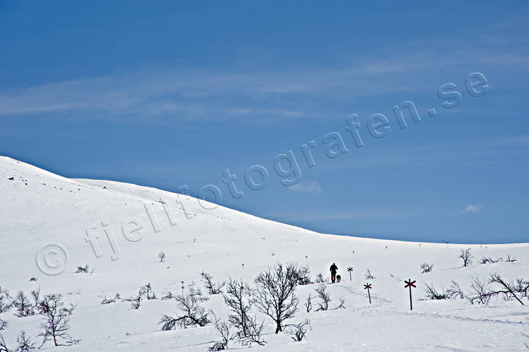 Led mot Sododalen fjäll, fjällen, Härjedalen, Landskap, led, ledkryss, nationalpark, nationalparker, Sododalen, Sonfjället, vinter