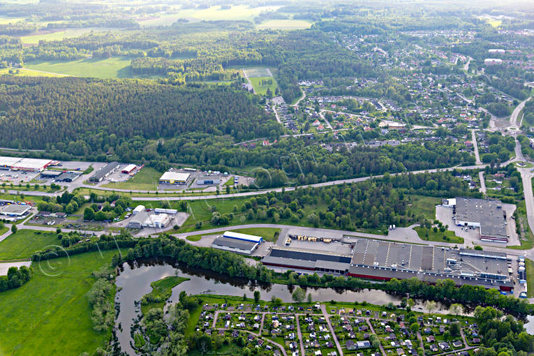 Leksberg Mariestad Flygfoto drönarbilder, drönarfoto, flygbild, flygbilder, Flygfoto, flygfoton, Leksberg, Mariestad, sommar, städer, Västergötland