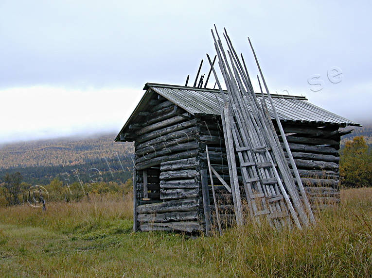 Ammarns, byggnader, byggnationer, hlada, hst, lada, lappland, myrsltter