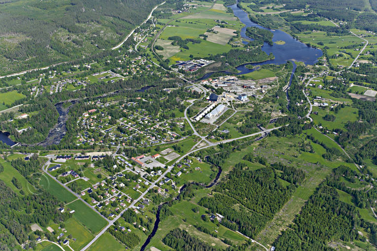 Ljungaverk Medelpad Sweden drönarbilder, drönarfoto, flygbild, flygbilder, Flygfoto, flygfoton, Ljungaverk, Medelpad, samhällen, sommar