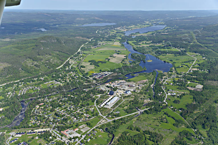 Ljungaverk Medelpad Sweden drönarbilder, drönarfoto, flygbild, flygbilder, Flygfoto, flygfoton, Ljungaverk, Medelpad, samhällen, sommar