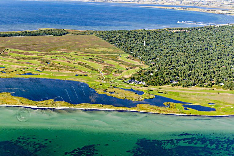 Ljungskogen Falsterbo, Flygfoto drönarbilder, drönarfoto, Falsterbo, flygbild, flygbilder, Flygfoto, flygfoton, golfbana, Landskap, Ljungskogens, naturreservat, samhällen, Skåne, sommar, Stenudden, strandbad