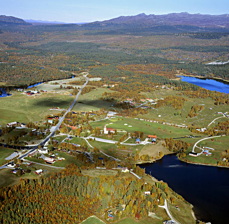 drnarbilder, drnarfoto, flygbild, flygbilder, Flygfoto, flygfoton, funsdalen, Hrjedalen, Ljusnedal, samhlle, samhllen
