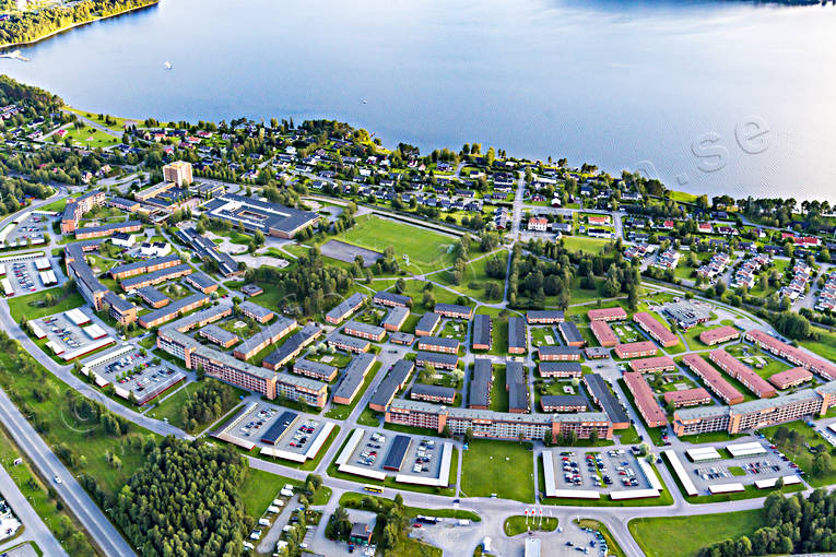 bostadsomrde, drnarbilder, drnarfoto, flygbild, flygbilder, Flygfoto, flygfoton, Jmtland, Lugnvik, sommar, stder, stersund