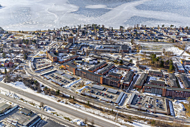 drnarbilder, drnarfoto, flygbild, flygbilder, Flygfoto, flygfoton, Jmtland, Lugnvik, stder, vinter, stersund