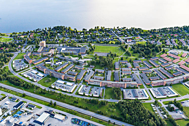 Lugnvik Östersund Flygfoto bostadsområde, drönarbilder, drönarfoto, flygbild, flygbilder, Flygfoto, flygfoton, Jämtland, Lugnvik, sommar, städer, Östersund