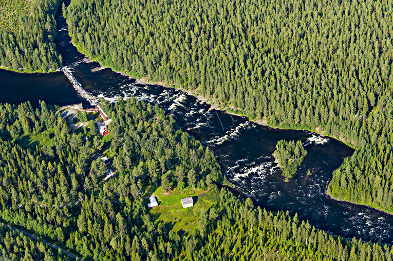 Långforsen i Långan drönarbilder, drönarfoto, flygbild, flygbilder, Flygfoto, flygfoton, Jämtland, kraftstation, kraftverk, kraftverksdamm, Långan, Långforsen, sommar, älv, älvar