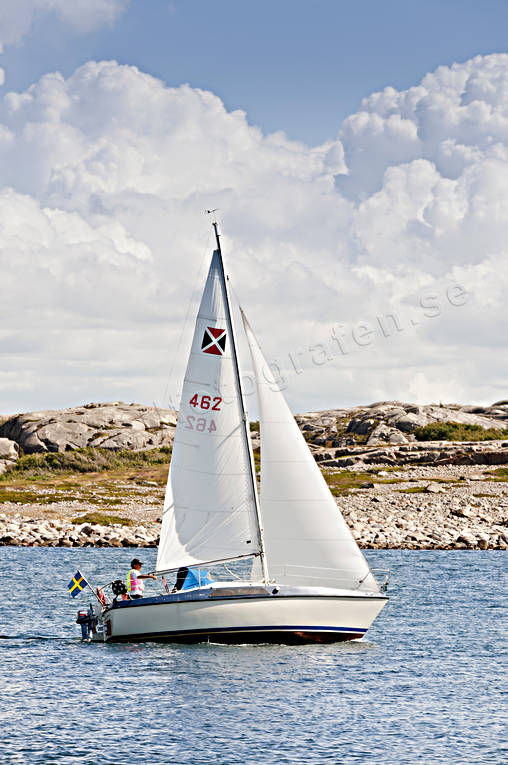 Bohuslän, hav, kommunikationer, kust, Maxi, segelbåt, segla, sjöfart, sommar, årstider