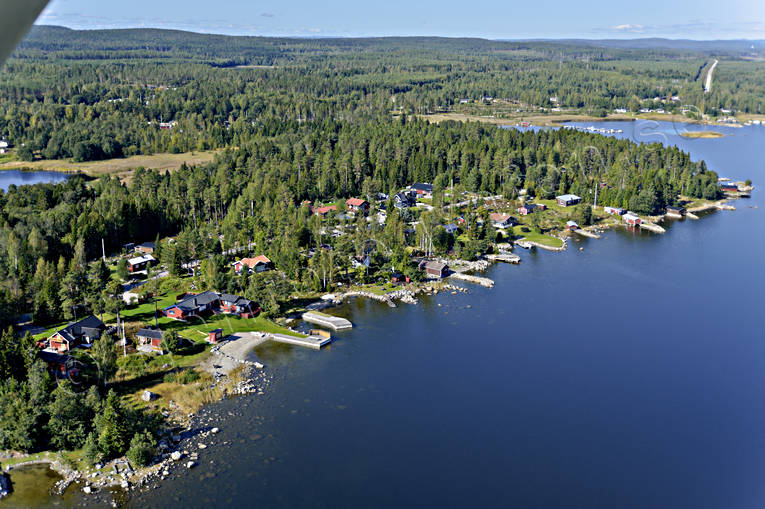 drnarbilder, drnarfoto, flygbild, flygbilder, Flygfoto, flygfoton, Landskap, Medelpad, sommar, stugor