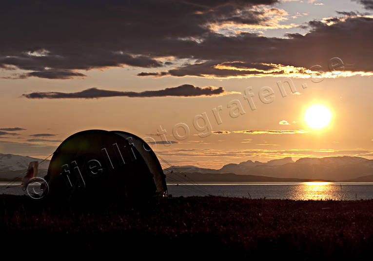 fjll, Landskap, lappland, midnatt, nationalpark, Padjelanta, sj, solnedgng, sommar, stmning, tlt, vattenblnk, Virihaure