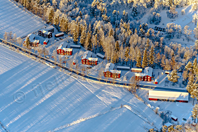drnarbilder, drnarfoto, flygbild, flygbilder, Flygfoto, flygfoton, Frsn, Jmtland, Landskap, Mjllle, stder, vinter, stersund