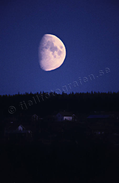 fullmne, Jmtland, kvll, mnen, mnsken, natt, stmning, stmningsbild, stmningsbilder, Vlbacken, vr, rstid, rstider