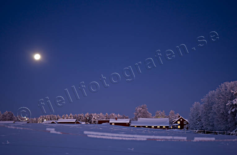 fullmne, julstmning, mnsken, natt, stmning, stmningsbild, stmningsbilder, vinter, vinternatt, rstid, rstider