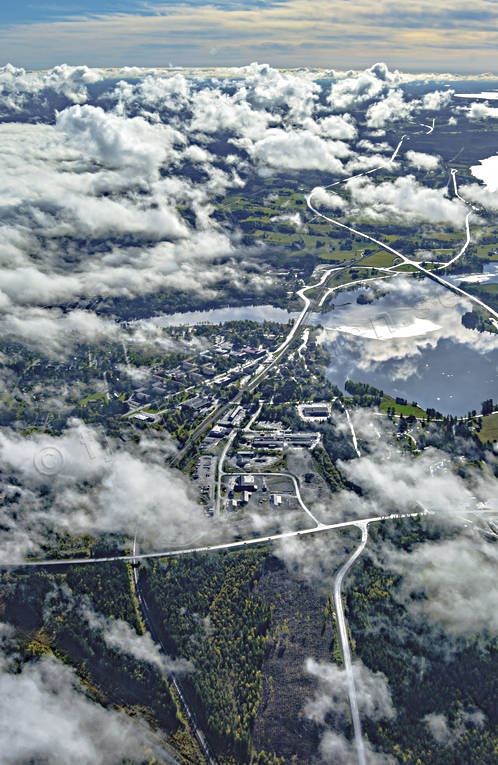 drnarbilder, drnarfoto, E14, flyg, flygbild, flygbilder, Flygfoto, flygfoton, flygning, himmel, hst, Jmtland, Krokom, Landskap, moln, molntussar, natur, samhllen