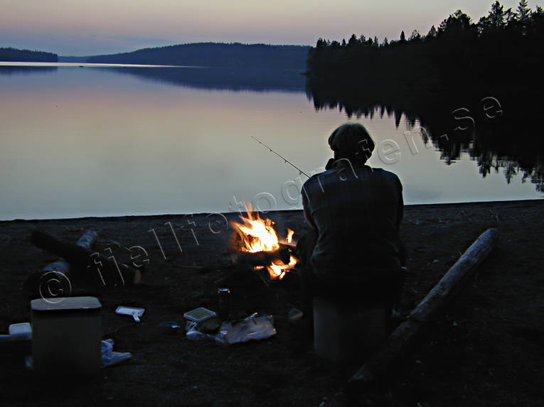 Nattfiske i Pån fiske, kastmete, mete, midnatt, nattfiske, sportfiske