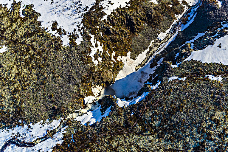 Njupeskär vattenfall Flygfoto Dalarna, drönarbilder, drönarfoto, fjäll, flygbild, flygbilder, Flygfoto, flygfoton, Fulufjället, Fulufjällets, Landskap, nationalpark, Njupeskär, Njupån, vattenfall, vår