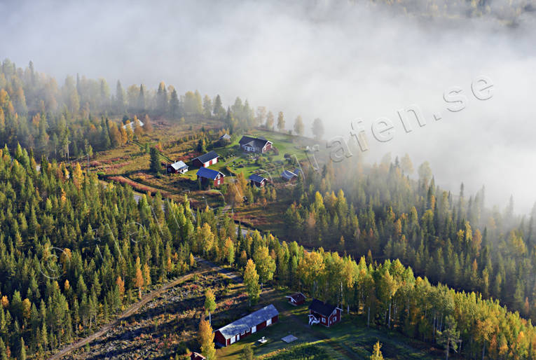 drnarbilder, drnarfoto, flygbild, flygbilder, Flygfoto, flygfoton, hst, Norrbotten, stugor