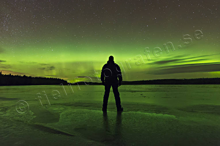 himmel, Jmtland, Landskap, natur, norrsken, singsjn, vinter, rstider