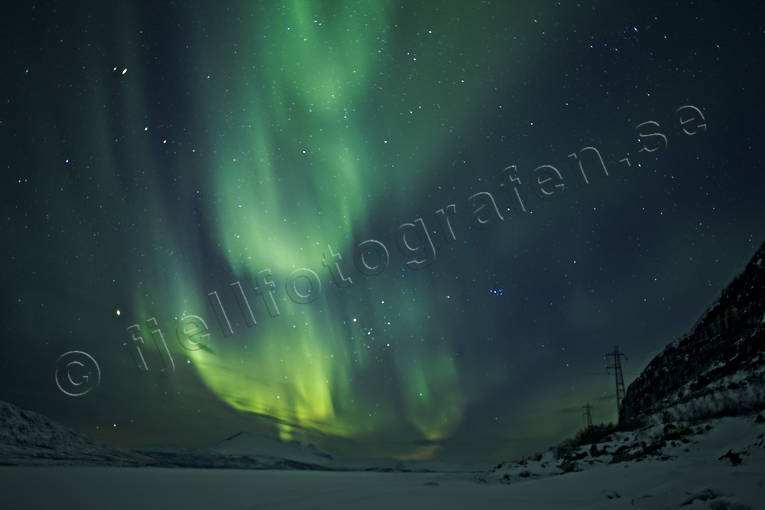himmel, natur, norrsken, Stora Sjfallet, Suorva, Suorvajaure, rstid, rstider