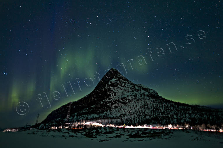 himmel, natur, norrsken, Stora Sjfallet, Suorva, Suorvajaure, Vakkotakvaratjah, Vakkotavare, rstid, rstider