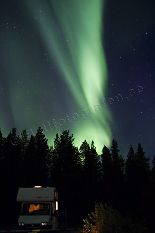 himmel, natur, norrsken, polarnatt, polarsken, vinter