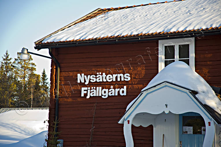 Nysäterns Fjällgård fäbodvall, Härjedalen, Nysätern, Sonfjället, stugor