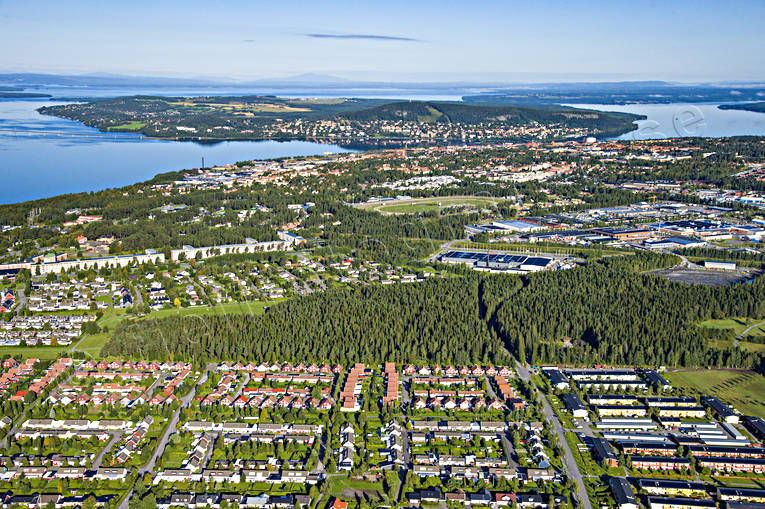 Odensala Östersund Flygfoto drönarbilder, drönarfoto, flygbild, flygbilder, Flygfoto, flygfoton, Frösön, Jämtland, Odensala, sommar, städer, Östersund