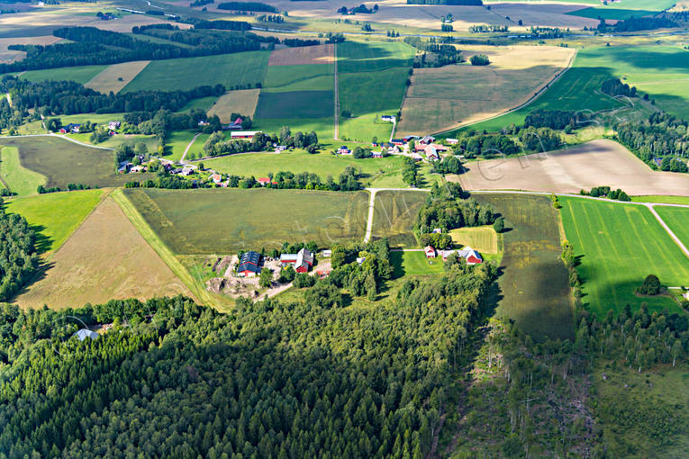 Odlingslandskap Västergötland drönarbilder, drönarfoto, flygbild, flygbilder, Flygfoto, flygfoton, Graven, Landskap, odlingslandskap, sommar, Västergötland