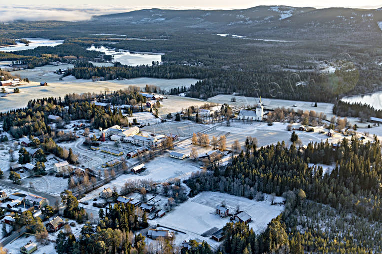 Offerdal Flygfoto byar, drönarbild, drönarbilder, drönarfoto, Ede, flygbild, flygbilder, Flygfoto, flygfoton, Jämtland, kyrka, kyrkor, Offerdal