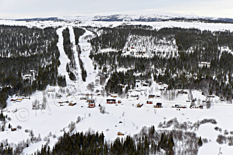 Ottsjö Skidanläggning anläggningar, drönarbilder, drönarfoto, flygbild, flygbilder, Flygfoto, flygfoton, Jämtland, Ottsjö, skidanläggning, vinter