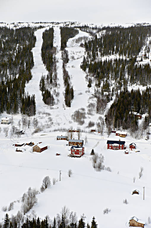 Ottsjö Skidanläggning anläggningar, drönarbilder, drönarfoto, flygbild, flygbilder, Flygfoto, flygfoton, Jämtland, Ottsjö, skidanläggning, vinter