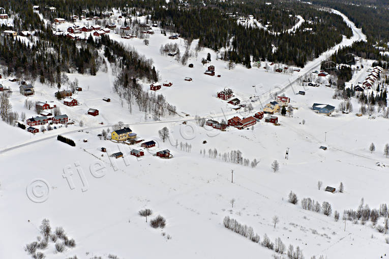Ottsjö i Jämtland drönarbilder, drönarfoto, flygbild, flygbilder, Flygfoto, flygfoton, gårdar, Jämtland, Ottsjö, vinter