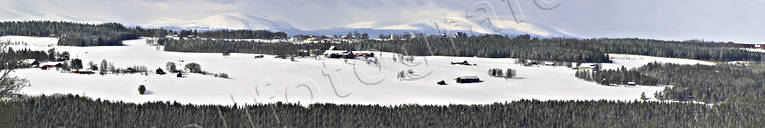 Frs kyrka, Frsn, Jmtland, kyrka, kyrkan, kyrkor, Landskap, Oviksfjllen, panorama, panoramabilder, vinter