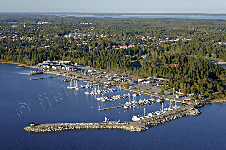 Patholmsviken småbåtshamn anläggningar, drönarbilder, drönarfoto, flygbild, flygbilder, Flygfoto, flygfoton, Holmsund, Patholmsviken, samhällen, sommar, Västerbotten