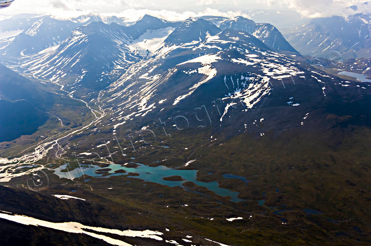Pielajauratjah i Sarek drönarbilder, drönarfoto, flygbild, flygbilder, Flygfoto, flygfoton, Landskap, lappland, Pielajauratjah, sarek, sommar