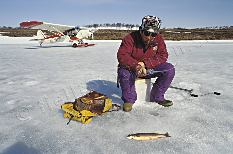 fiske, fjllfiske, flyg, flyplan, pimpel, pimpelfiske, rding, sportfiske, vinterfiske