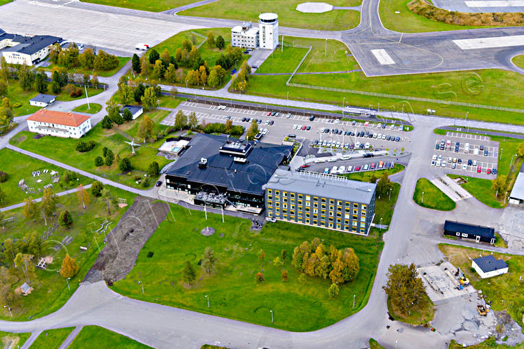 Quality Hotel Frösö Park anläggningar, byggnationer, drönarbilder, drönarfoto, F4, flottiljområde, flygbild, flygbilder, Flygfoto, flygfoton, Frösö Park, hotell, höst, Jämtland, Quality Hotel