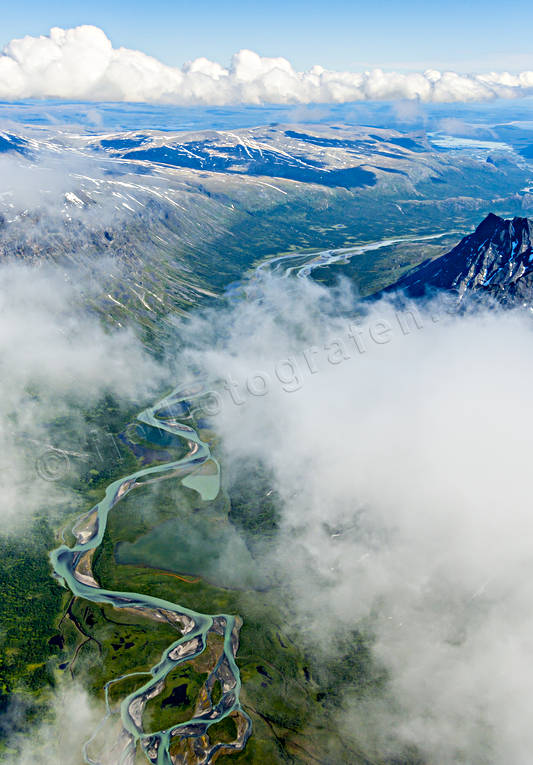 Rahpaädno Sarek Nationalpark drönarbilder, drönarfoto, fjällbilder, FJÄLLEN, flygbild, flygbilder, Flygfoto, flygfoton, Landskap, lappland, moln, nationalpark, Piellorieppe, Piellorieppjaure, Rahpaädno, Rapadalen, Rapaselet, Rapaätno, sarek, sommar