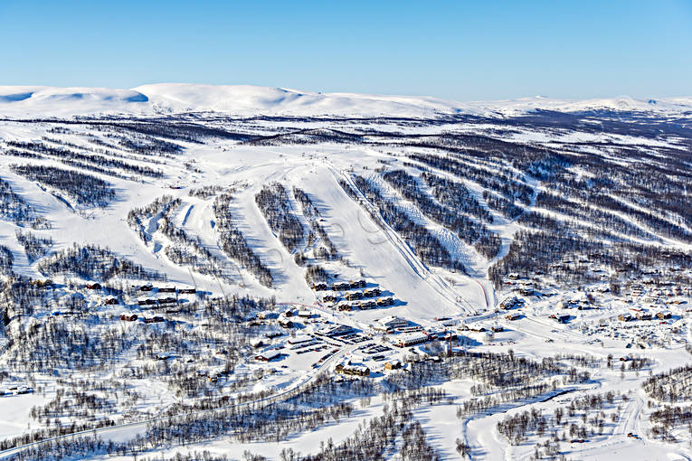 Ramundberget Skidanläggning anläggningar, drönarbilder, drönarfoto, flygbild, flygbilder, Flygfoto, flygfoton, Härjedalen, Ramundberget, skidanläggning, skidbackar, skidort, vinter