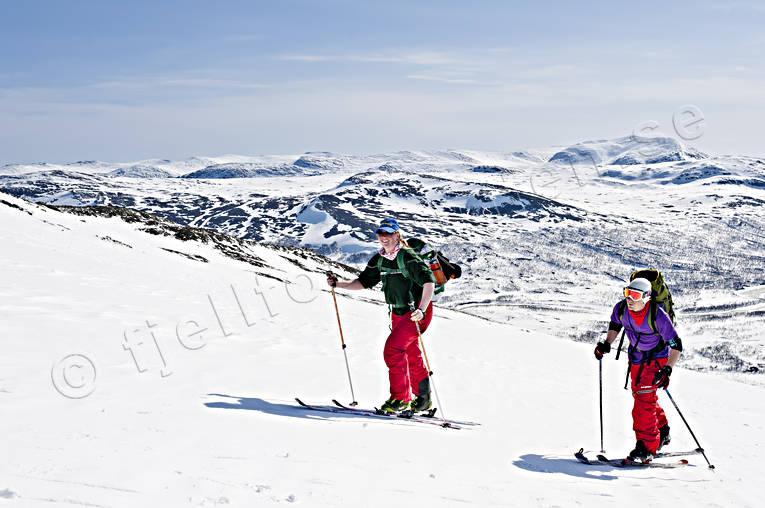 fjll, getryggen, Jmtland, Landskap, randonnee, skidkare, skidkning, sport, Storulvn, turkning, vinter, ventyr