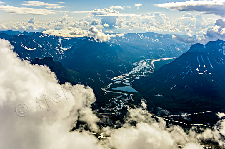 Rapaätno och Rapadalen drönarbilder, drönarfoto, flygbild, flygbilder, Flygfoto, flygfoton, Landskap, lappland, Rapadalen, Rapaätno, sommar, Stuolovagge
