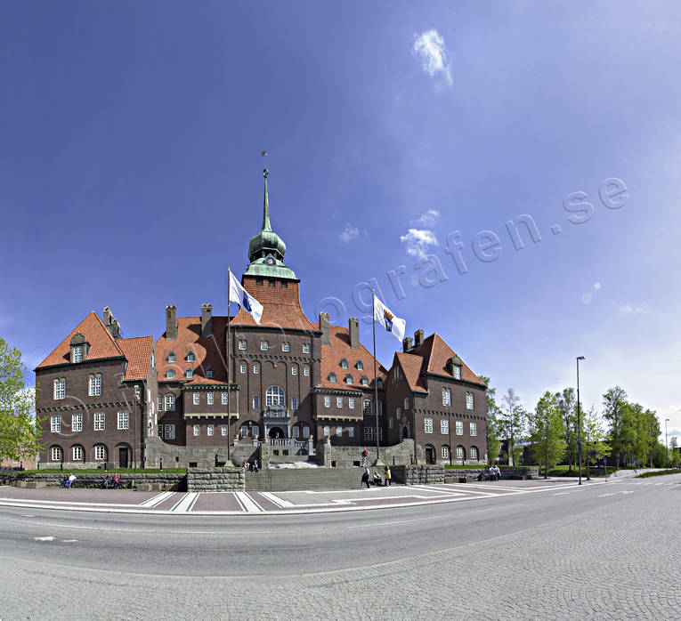 byggnad, Jmtland, kommun, Rdhuset, stad, stder, stersund