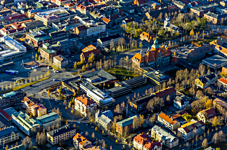 centrum, drnarbilder, drnarfoto, flygbild, flygbilder, Flygfoto, flygfoton, hst, Jmtland, Rdhuset, stder, stersund