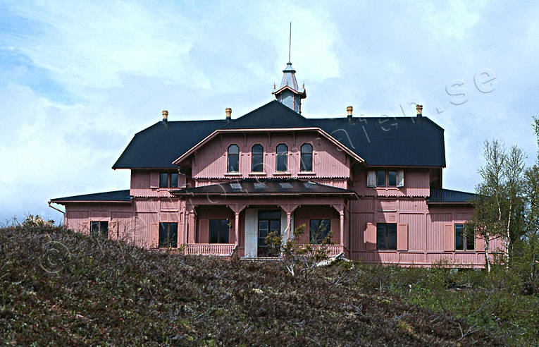 byggnader, jaktslott, jaktslottet, Jmtland, Rensjn, Rensjstern, rosa, slott