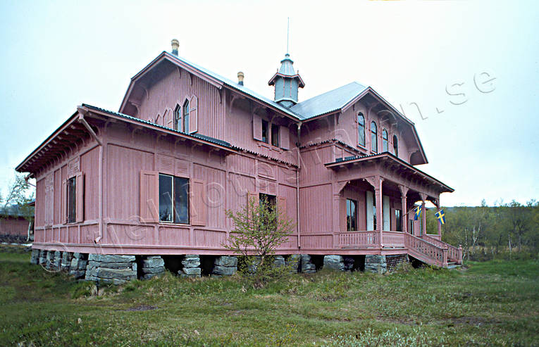 byggnader, jaktslott, jaktslottet, Jmtland, Rensjn, Rensjstern, rosa, slott