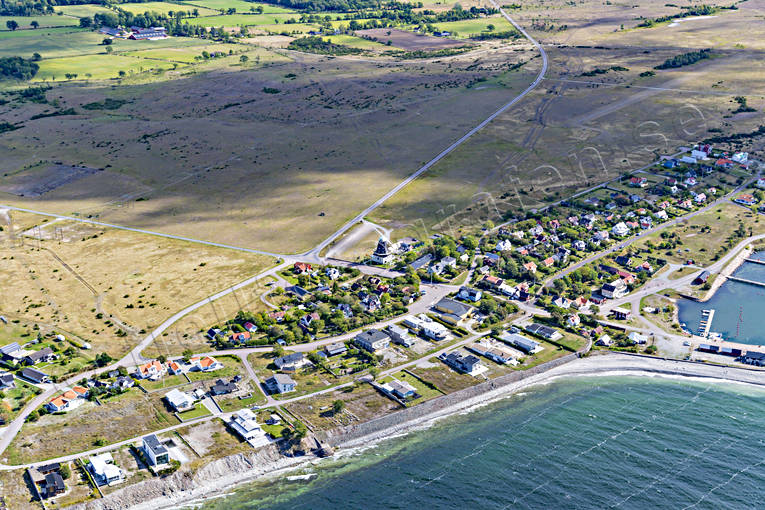 Sandvik Öland Flygfoto drönarbilder, drönarfoto, flygbild, flygbilder, Flygfoto, flygfoton, samhällen, Sandvik, sommar, Öland