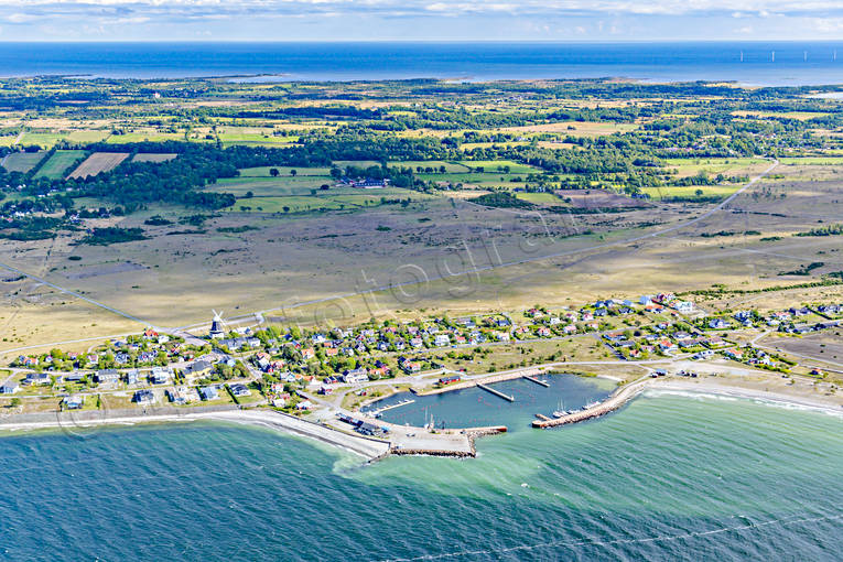 Sandvik Öland Flygfoto drönarbilder, drönarfoto, flygbild, flygbilder, Flygfoto, flygfoton, samhällen, Sandvik, sommar, Öland