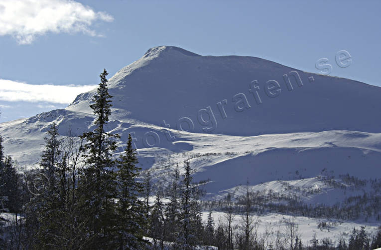 Satsfjället i Saxnäs fjäll, Landskap, lappland, Satsfjället, Saxnäs, vinter